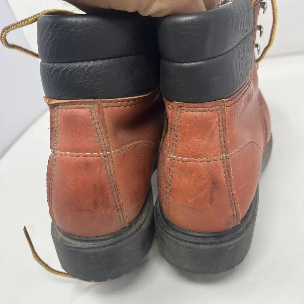 Vintage Red Wing Steel Toe Work Boots 29064 Supersole ANSI Z41 PT83 Mens 7.5 D